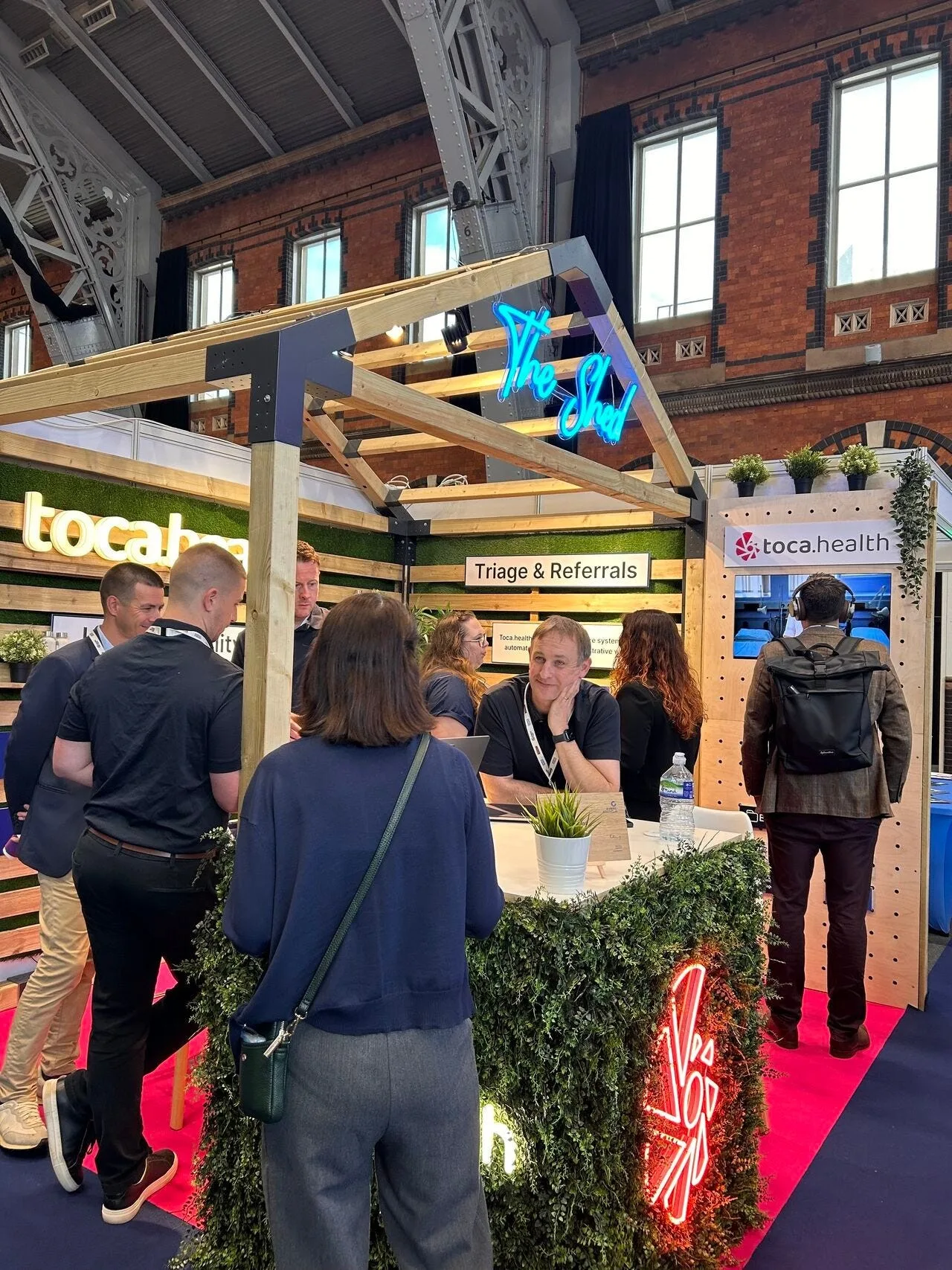 Live platform demos at Stand F30